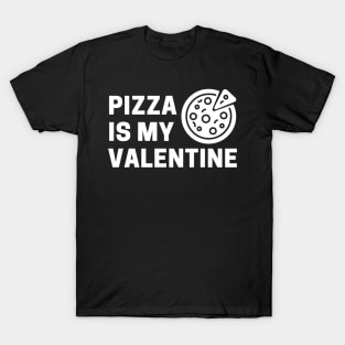 Pizza Is My Valentine Funny Science T-Shirt